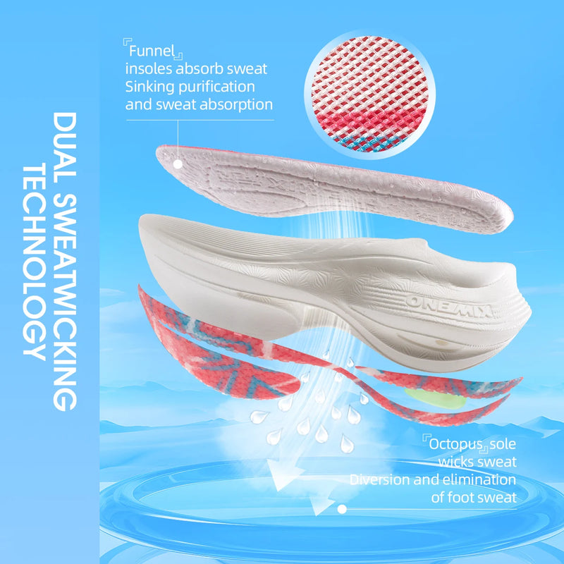 ONEMIX Carbon Plate Marathon Running Shoes